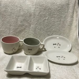 Rae Dunn Mr. & Mrs. set